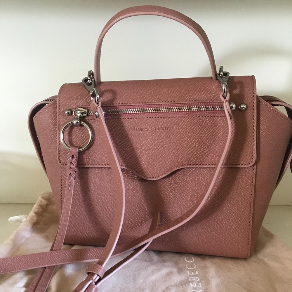 NWT Rebecca Minkoff Desert Rose Gabby Satchel